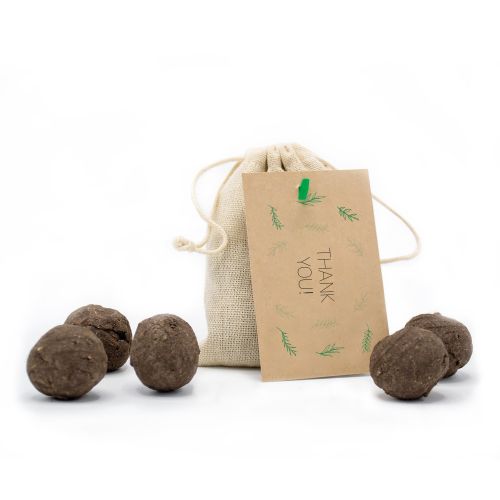 5 seed bombs in bag - Image 1